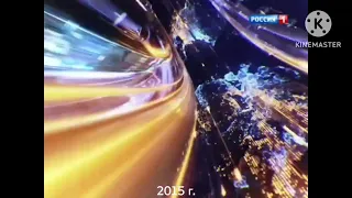 Эволюция Предрекламных заставок Инфо-программы "Вести в 20:00" на телеканале "Россия 1".