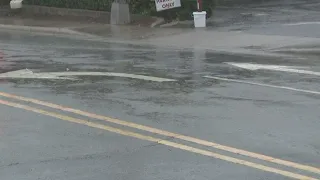 Rain, wind from Hurricane Ian impacting Monroe, North Carolina