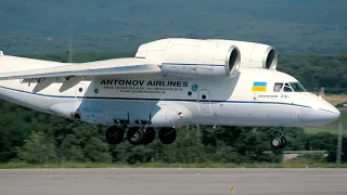 [4K] Antonov An-74T-200 "Cheburashka" - Incredible Engine Sound!! -