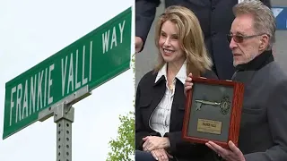 Newark dedicates street in honor of music icon Frankie Valli