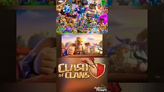 Clash ls Raiding Chess! Clash of Clans Animation.🥰🥰🥰🥰