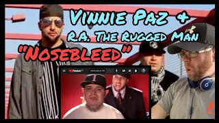 Vinnie Paz "Nosebleed" feat. R.A. the Rugged Man & Amalie Bruun - Official Video (Reaction)