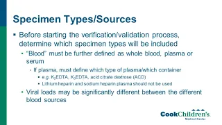 Validation and Implementation of Quantitative Molecular Assays