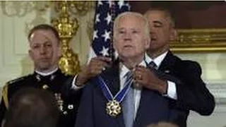 Obama surprises Biden with Presidential Medal of Freedom