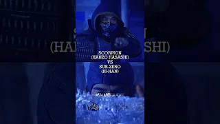 Scorpion (Hanzo Hasashi) vs Sub-Zero (Bi-Han) #MortalKombat #Scorpion #VS #SubZero #ForYou #Edit