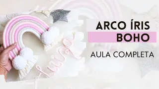 Arco íris boho - Aula completa