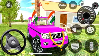 Indian Cars Simulator 3D - Mahindra Balero 4X4 SUV Car Funny Driving Video Game - Android Gameplay