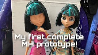 UNBOXING MY FIRST COMPLETE MONSTER HIGH PROTOTYPE DOLL! +review and comparison!