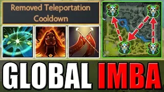 No Cooldown Global TP + Duel [Damage Farm with No Limits] Dota 2 Ability Draft