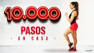 Caminar para Bajar de Peso 🔥🏃‍♀️ 10000 Pasos en CASA 🏃‍♀️🔥 POWER WALK 30 Minutos 🎧🎵