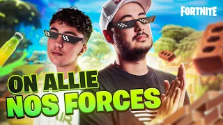 ON ALLIE NOS FORCES AVEC INOX ! (Fortnite)