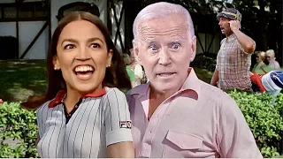 CaddyShack Biden, AOC and Pelosi Let's Go Brandon (Try Not To Laugh)