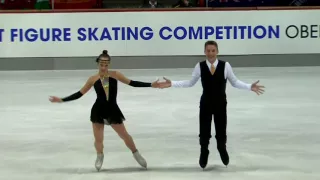 Szubert-Kokosinski- Pairs Freeskate 2016 Oberstdorf