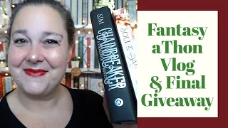 FantasyAThon Reading Vlog & Last Giveaway