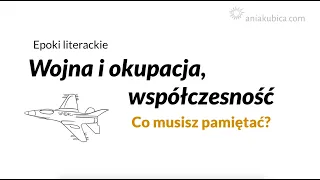 Wojna i okupacja oraz współczesność (powtórzenie)