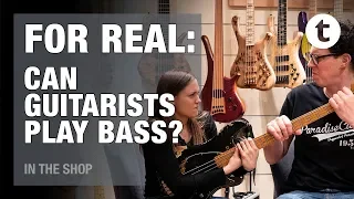 For real, Can Guitar Players also play Bass? | In the Shop Episode #27 | Thomann