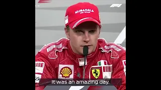 Kimi Raikkonen becomes world champion in 2007 | Formula 1