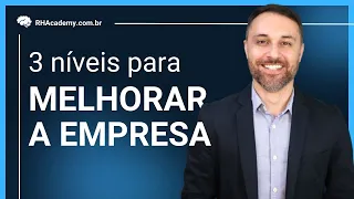 3 Níveis para Melhorar o Desempenho da sua Empresa | RH Academy