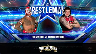 REY MYSTERIO VS DOMINIC MYSTERIO | WRESTLEMANIA 39