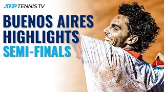 Cerundolo vs Ramos-Vinolas; Schwartzman vs Kecmanovic | Buenos Aires 2021 Semi-Final Highlights