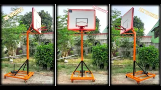 DIY BASKETBALL RING Complete