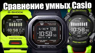 Сравнение лучших умных часов Casio G-Shock