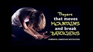 PRAY UNTIL SOMETHING HAPPENS - POWERFUL CHRISTIAN MOTIVATION