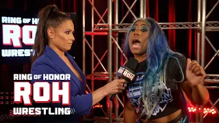 Kiera Hogan has had enough from the #ROH Women's World champion Athena | ROH Honor Club 6/15/23