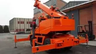 Locatelli Crane - City Crane ATC 20 - Preliminary Road Test