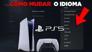 Como Mudar O Idioma Do PS5