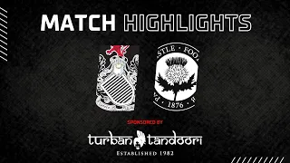 Highlights | Queen's Park 2-2 Partick Thistle | cinch Championship