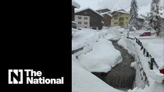 Rain and snowfall wreak havoc in Italy