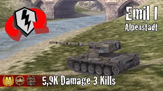 Emil I  |  5,9K Damage 3 Kills  |  WoT Blitz Replays