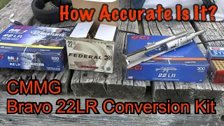 CMMG Bravo 22 Conversion Kit-How Accurate and Reliable Is It