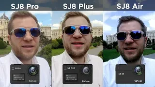 SJCAM SJ8 Pro vs SJ8 Plus vs SJ8 Air - Comparison Review