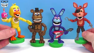 FNAF World 🐻 Лепим Аниматроников ФНАФ #1 | Видео Лепка