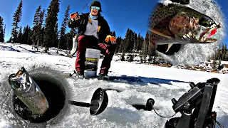 Early Ice Fishing Colorado - First Ice Grand Mesa