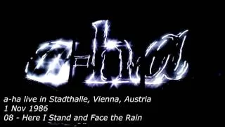 08   Here I Stand and Face the Rain - a-ha - Live in Stadthalle, Wien, Austria 1986