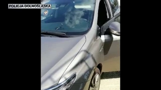 Po pościgu odzyskano auto skradzione w Czechach