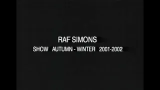 Raf Simons Autumn/Winter 2001-2002 "Riot! Riot! Riot!"