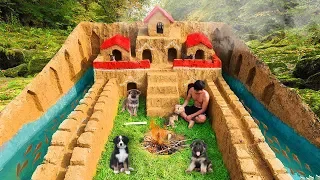 Rescue Abandoned Puppies And Build The Greatest Underground House For Them