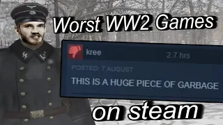 Finding The Worst WW2 Games On Steam