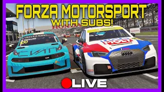 Forza Motorsport LIVE -  Touring Car Lobby On The LOGITECH G920!