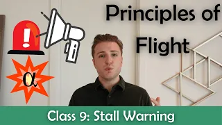 ATPL Principles of Flight - Class 9: Stall Warning.