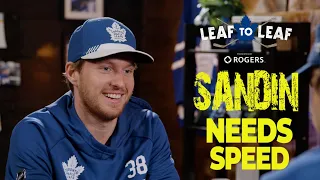 Sandin Needs Speed | Leaf to Leaf with Rasmus Sandin & Timothy Liljegren