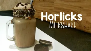 Horlicks Milkshake Recipe/How to make Horlicks Milkshake/Chocolaty Milkshake with Horlicks/