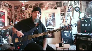 "Youtuber Request": Robert Tepper -  No Easy Way Out (Cover Bass by Rocketbass)