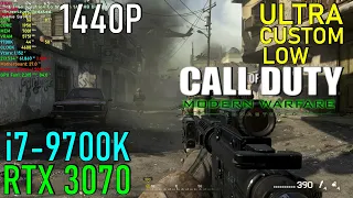 Call of Duty Modern Warfare Remastered RTX 3070 & 9700K 4.6GHz - Max Settings 1440P