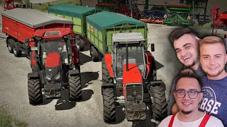 Transport Plonów na Skup 😱 *mega zarobek* | "od Zera..." #48 FS22 MP | Grudniowy Obornik & Orka 👨‍🌾