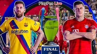 PES 2020 - Bayern Munich vs Barcelona - Final UEFA Champions League - Gameplay PC